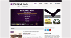 Desktop Screenshot of myduhawk.com