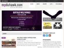 Tablet Screenshot of myduhawk.com